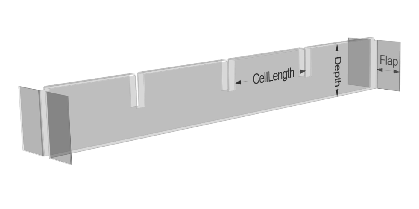 R016_DisplayDivider2 4Cell - View 1